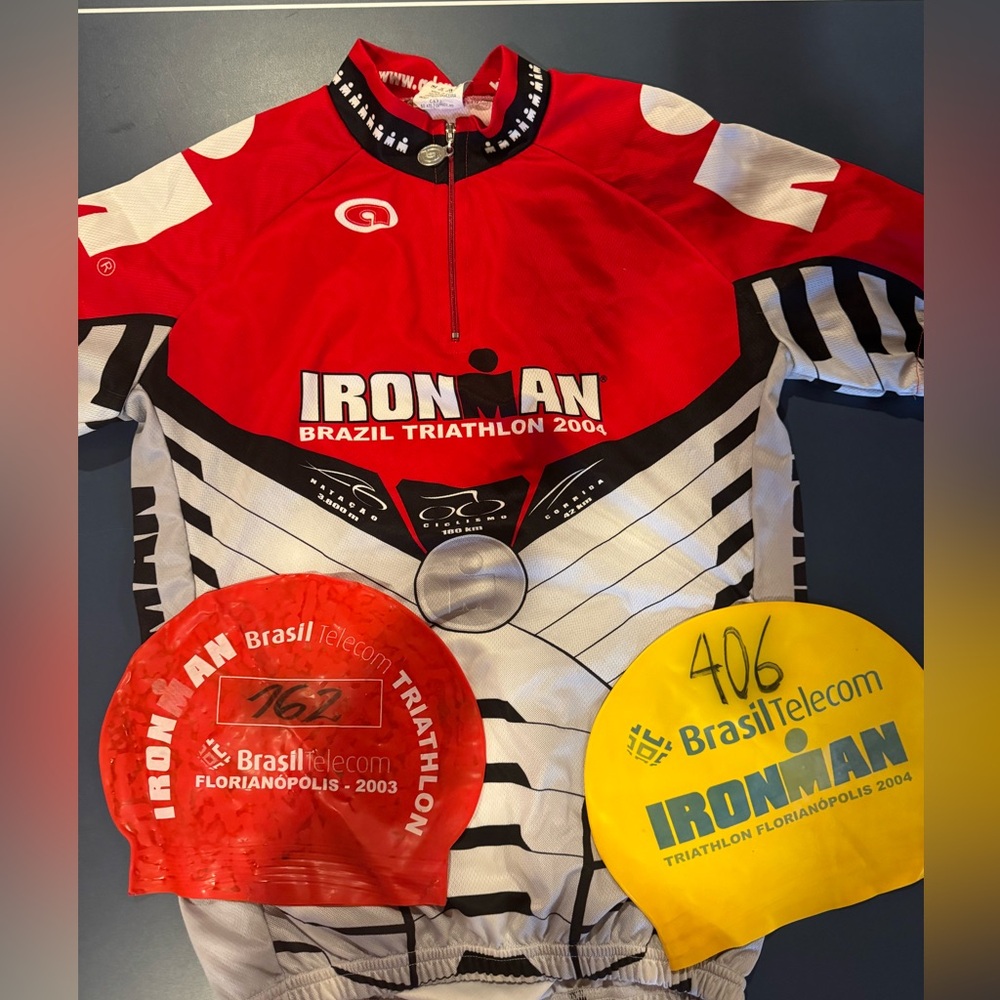 Ironman Cycling Jersey 2004 Brazil Small